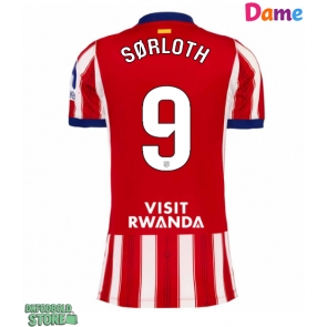 Atletico Madrid Alexander Sorloth #9 Replika Hjemmebanetrøje Dame 2026-27 Kortærmet